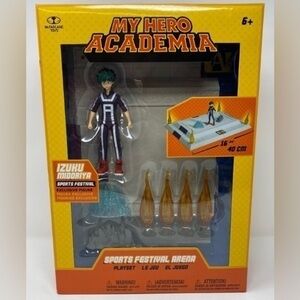 My Hero Academia - Sports Festival Arena + Midoriya Figure NEW McFarlane